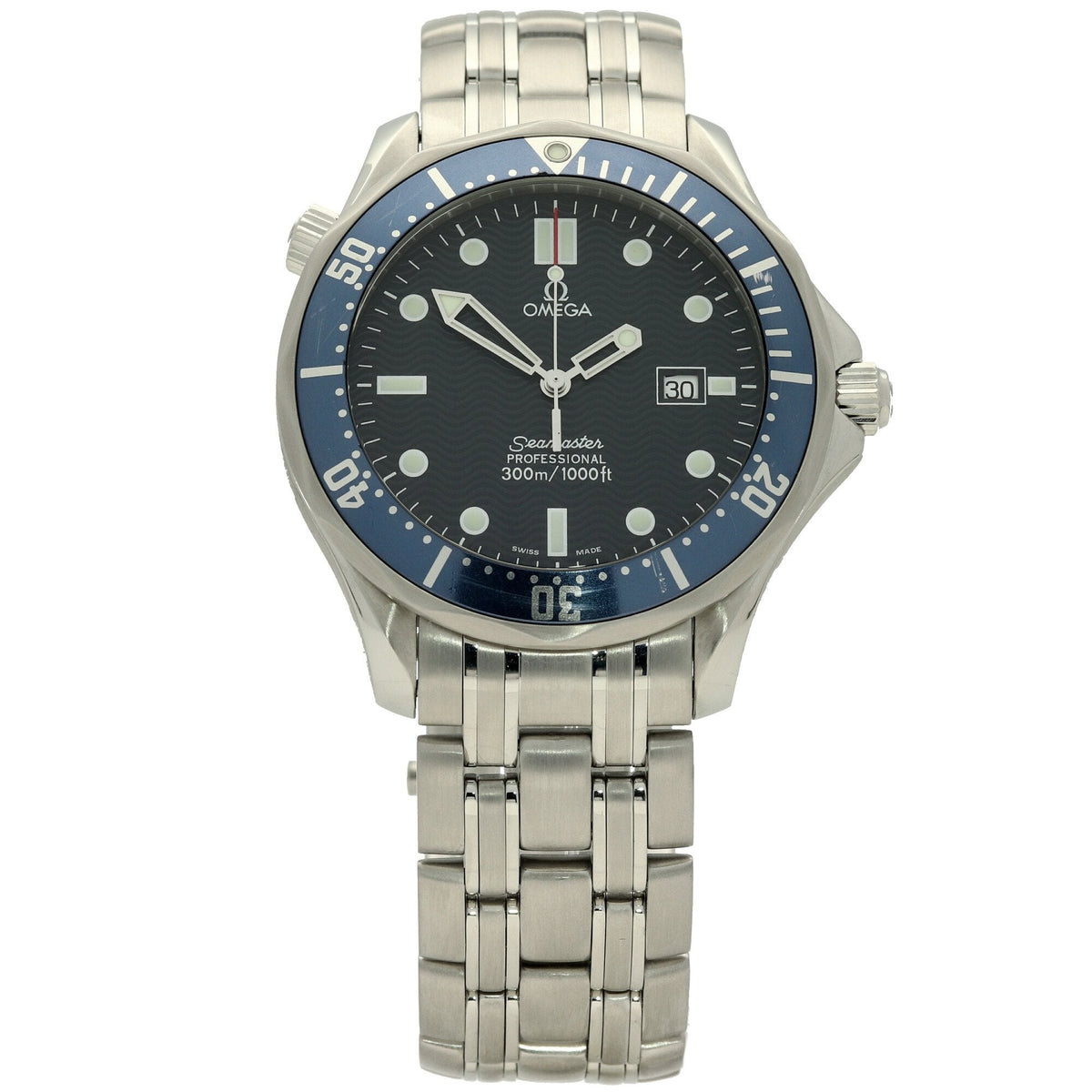 Seamaster 2541.80.00 - Gents Watch - Blue Dial - 2000