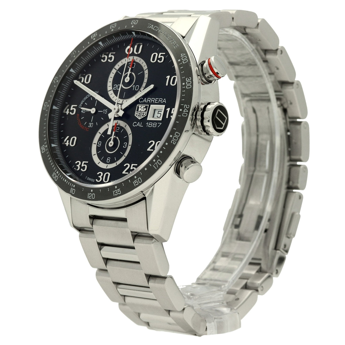 Carrera CAR2A10-2 Automatic Watch - Black Dial - 43mm