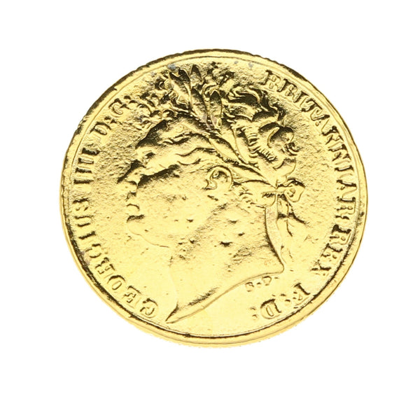 Rare 1823 King George IV Half-Sovereign Coin - 3.9g