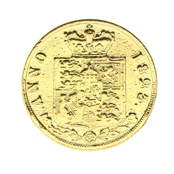 Rare 1823 King George IV Half-Sovereign Coin - 3.9g