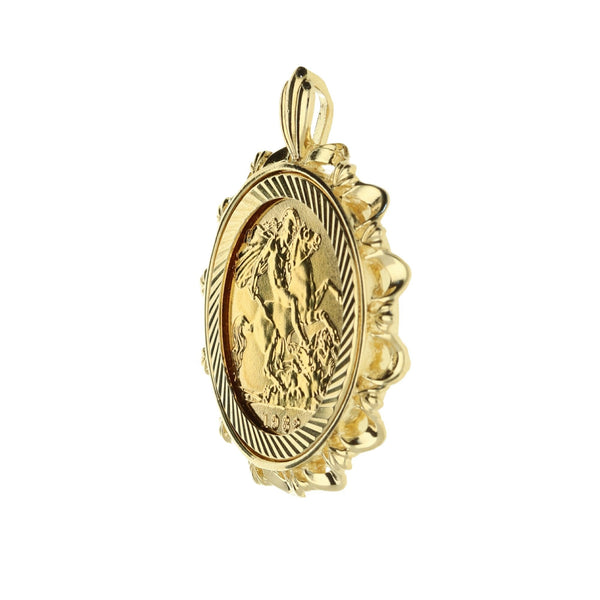 1982 Queen Elizabeth Half Sovereign Pendant - 7.0g