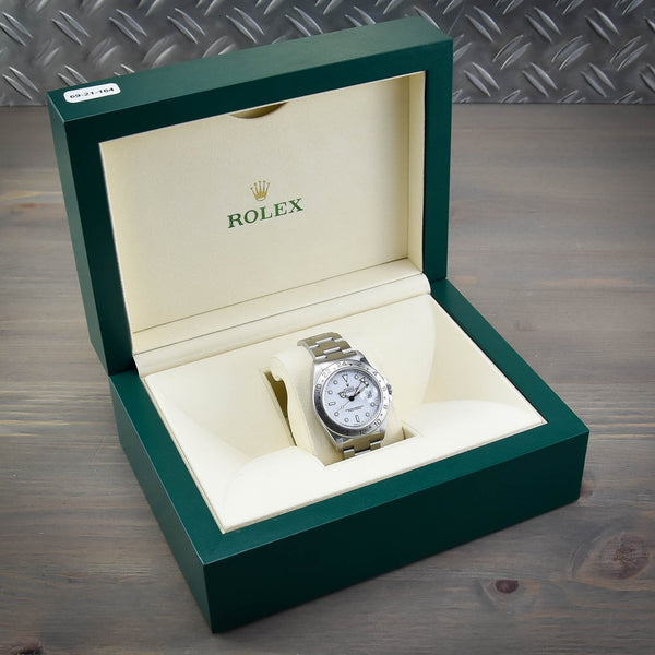 Explorer II 16570 - Gents Watch – White Dial - 1998