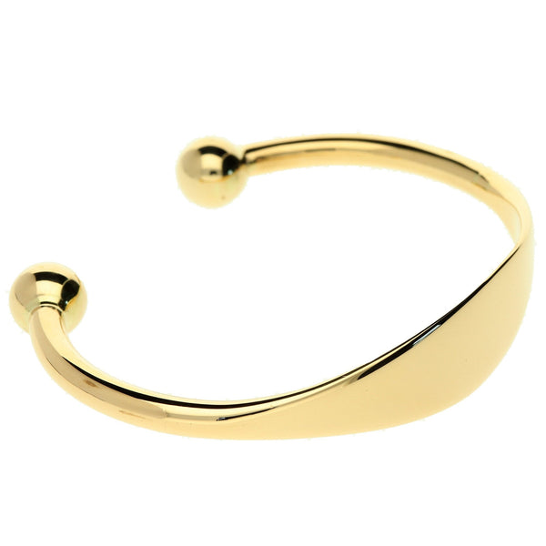9ct Yellow Gold Torque Bangle - 29.6g