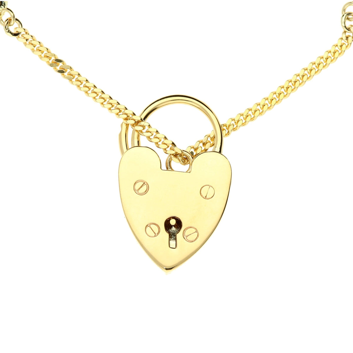 9ct Yellow Gold Heavy Charm Bracelet - 63.3g