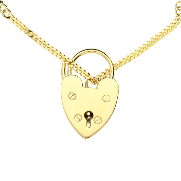 9ct Yellow Gold Heavy Charm Bracelet - 63.3g