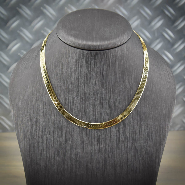 9ct Yellow Gold Necklet - 21.7g