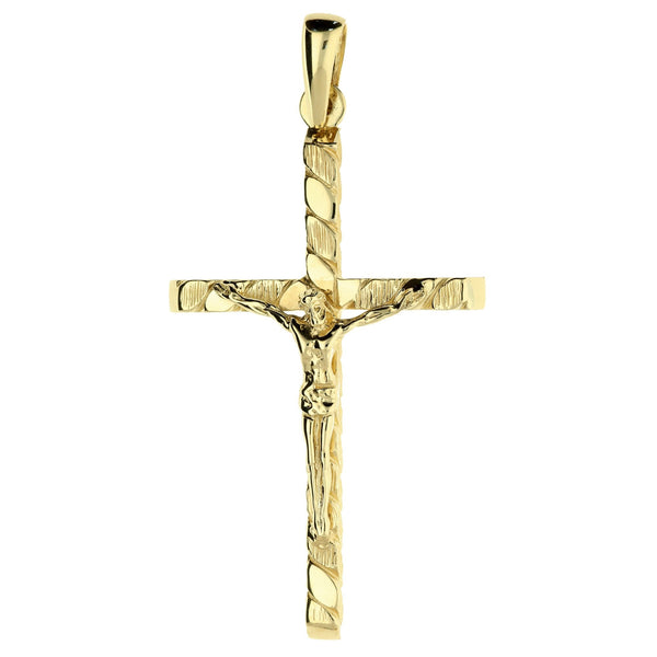 9ct Extra Large Heavy Crucifix 41.3g