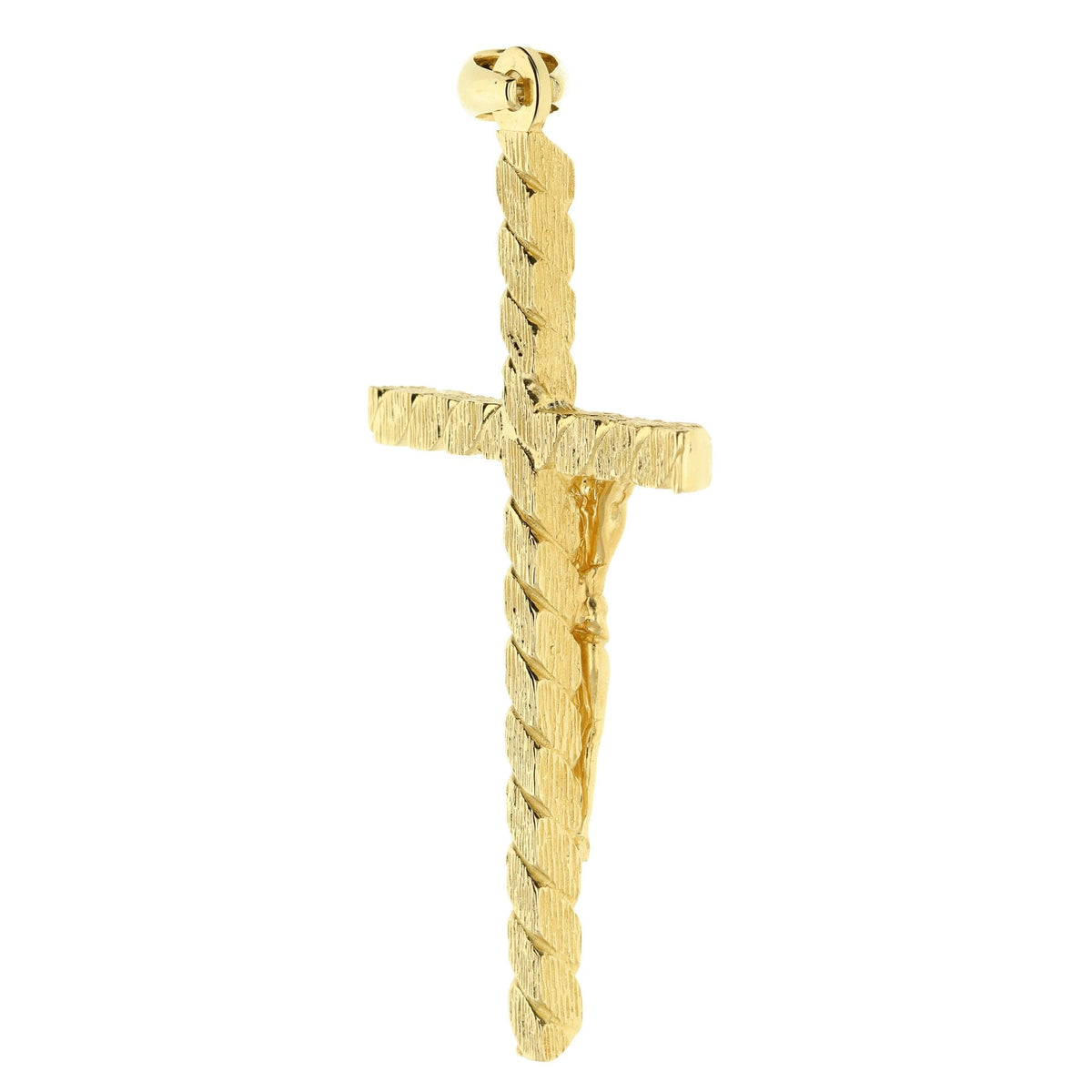 9ct Extra Large Heavy Crucifix 41.3g