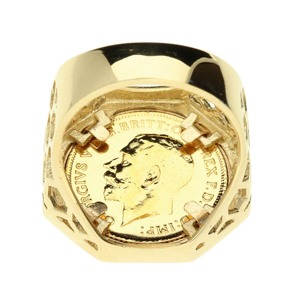 1916 Half Sovereign Ring - 13.30g