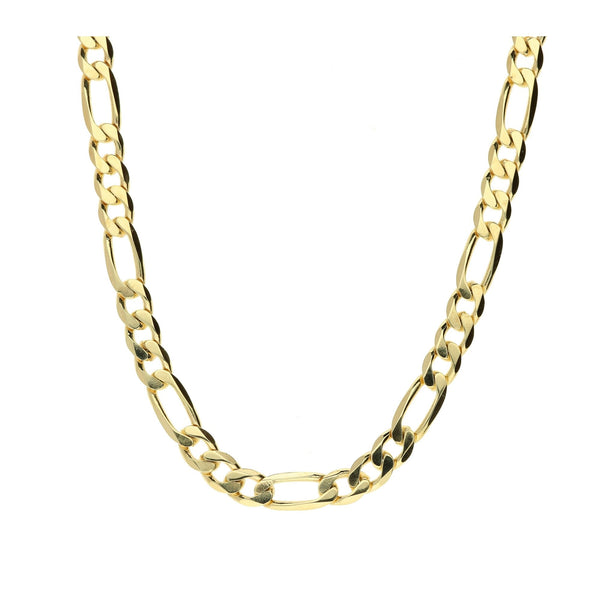24-Inch 9ct Yellow Gold Figaro Chain - 27.80g