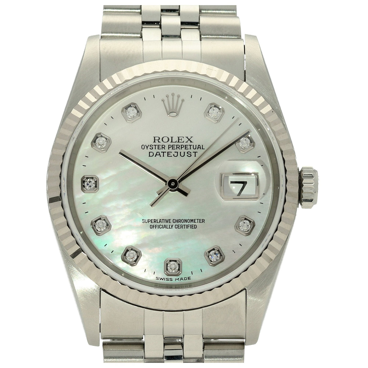 Datejust 16234 - Mother of Pearl & Diamond Dial - 1999