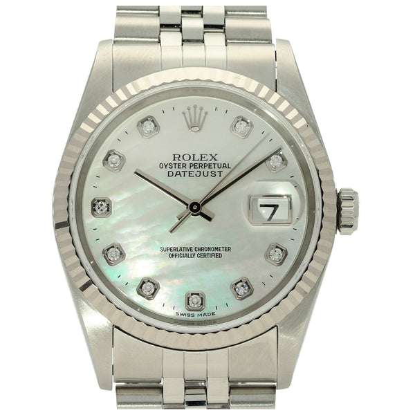 Datejust 16234 - Mother of Pearl & Diamond Dial - 1999