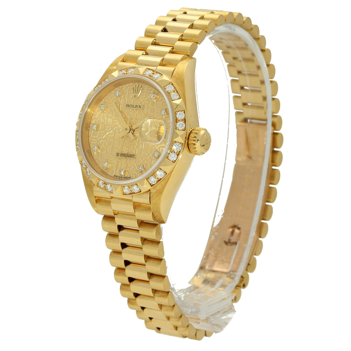 Datejust 69258 - 18ct Gold - Original Diamonds - 1987