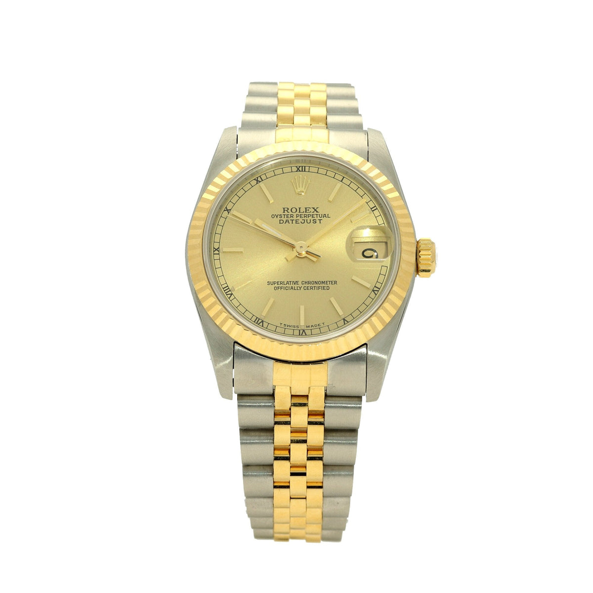 Datejust 68273 - Mid-Size Watch - Champagne Dial - 1994
