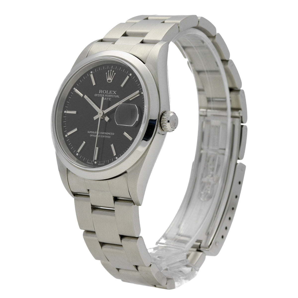 Date 15200 - Gents Watch - Black Dial - 2000