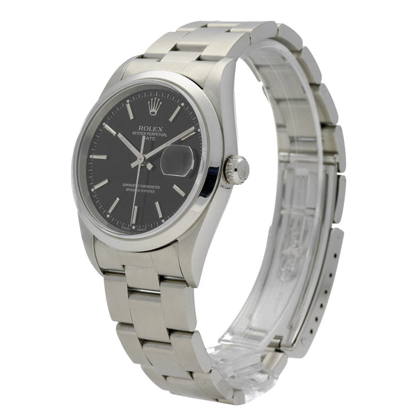 Date 15200 - Gents Watch - Black Dial - 2000