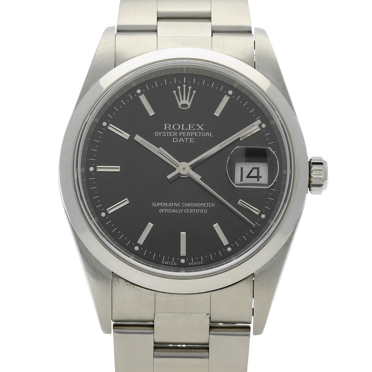 Date 15200 - Gents Watch - Black Dial - 2000