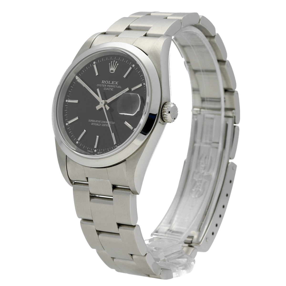 Date - Gents Watch - Black Dial - 2002