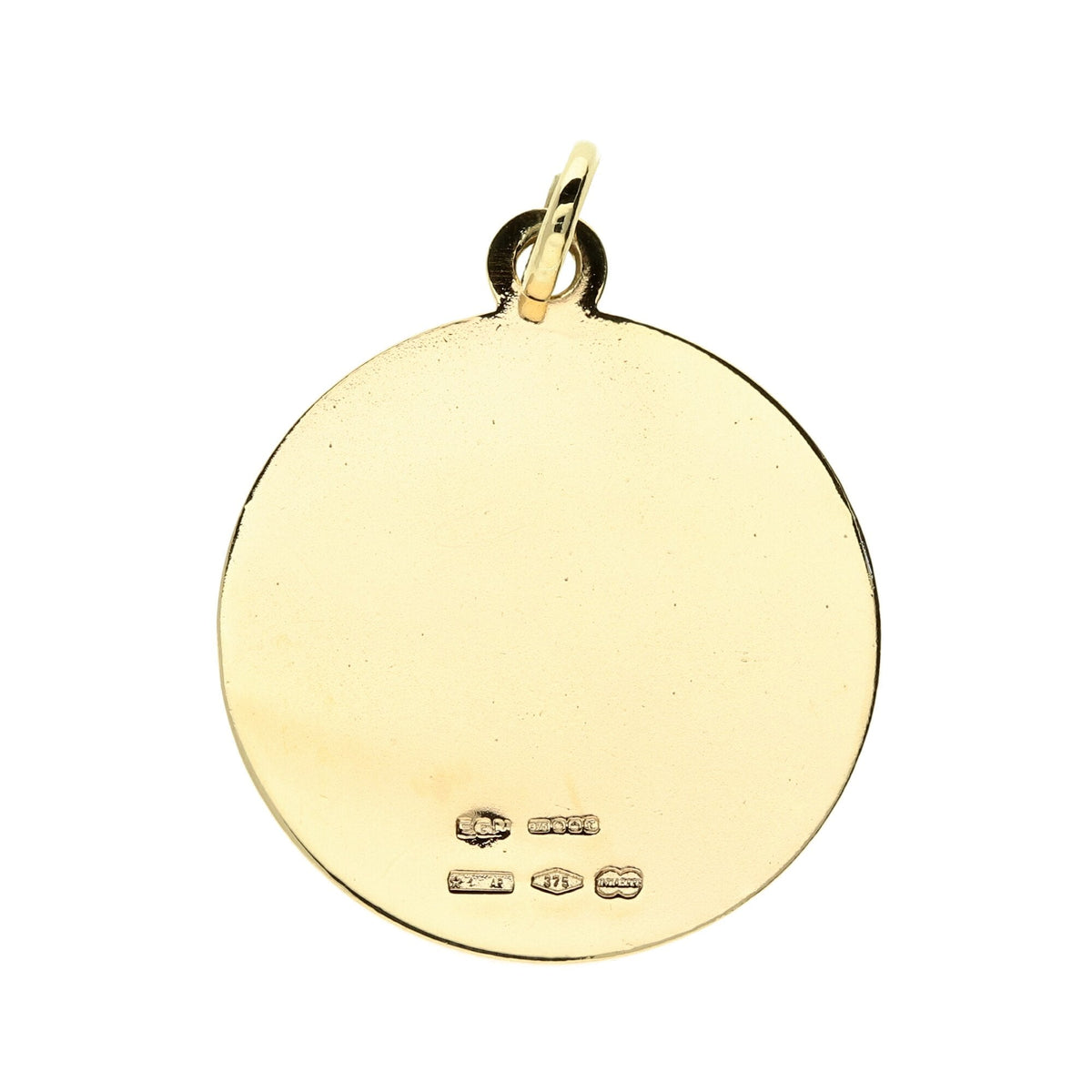 9ct Yellow Gold Medium St Christopher Medal - 8.4g