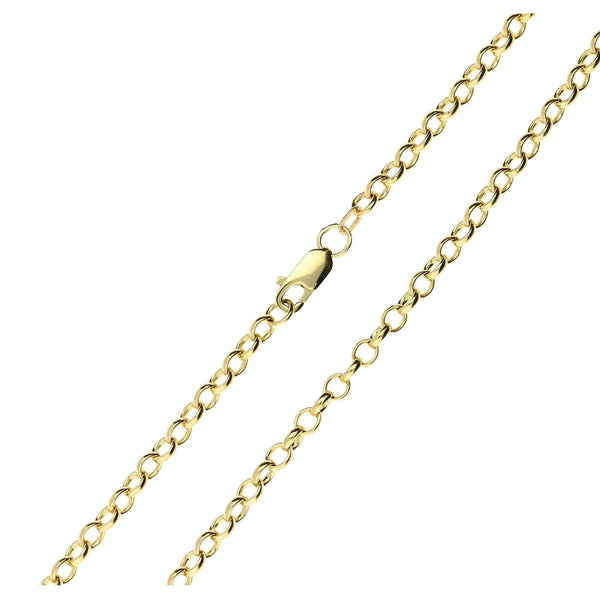 9ct Yellow Gold 22" Belcher Chain - 15.8g