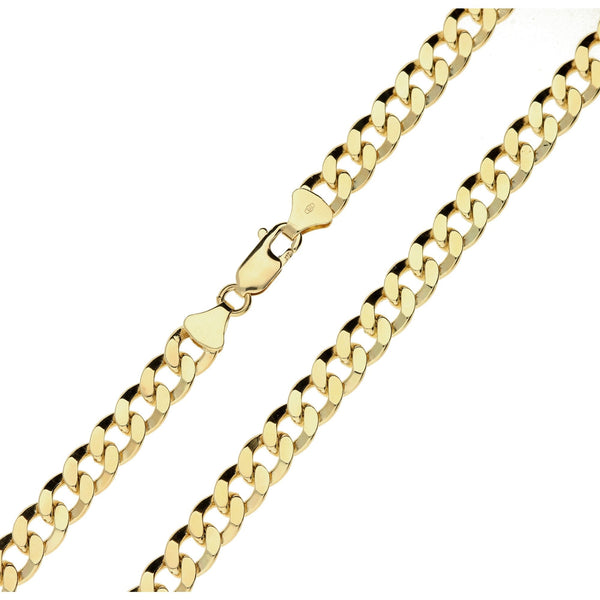 9ct Yellow Gold 20" Curb Chain - 32.3g