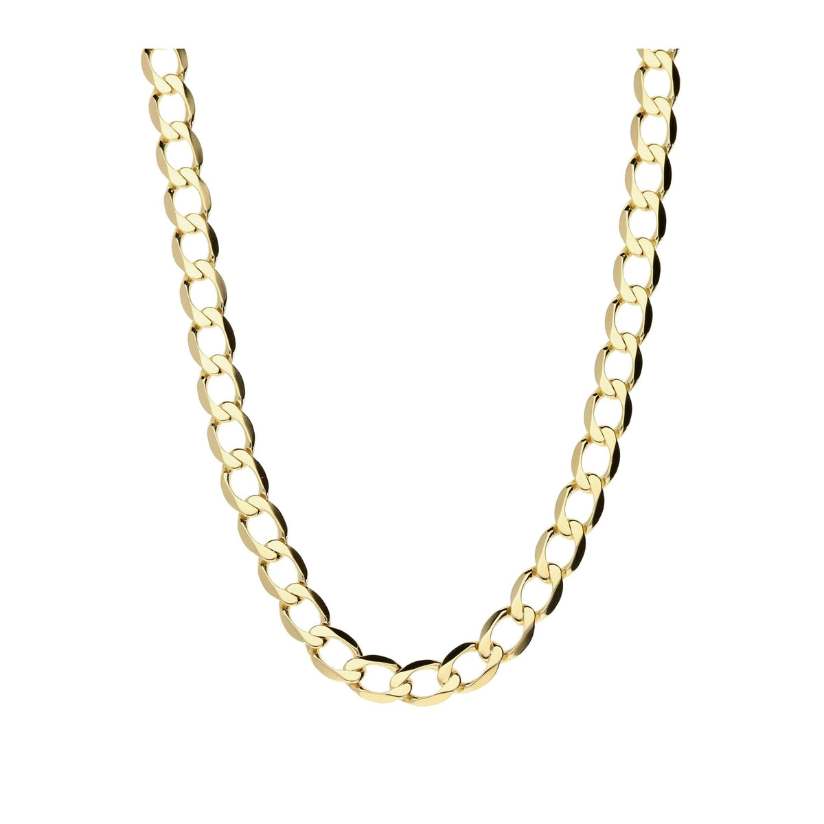 9ct Yellow Gold 20" Curb Chain - 15.6g