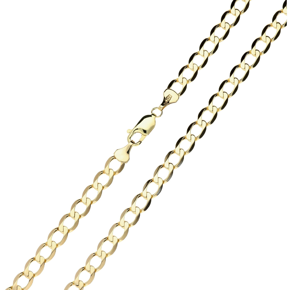 9ct Yellow Gold 20" Curb Chain - 15.6g