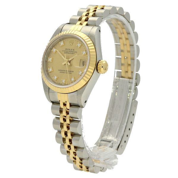 Datejust 69173 - Champagne Diamond Dial - 1988