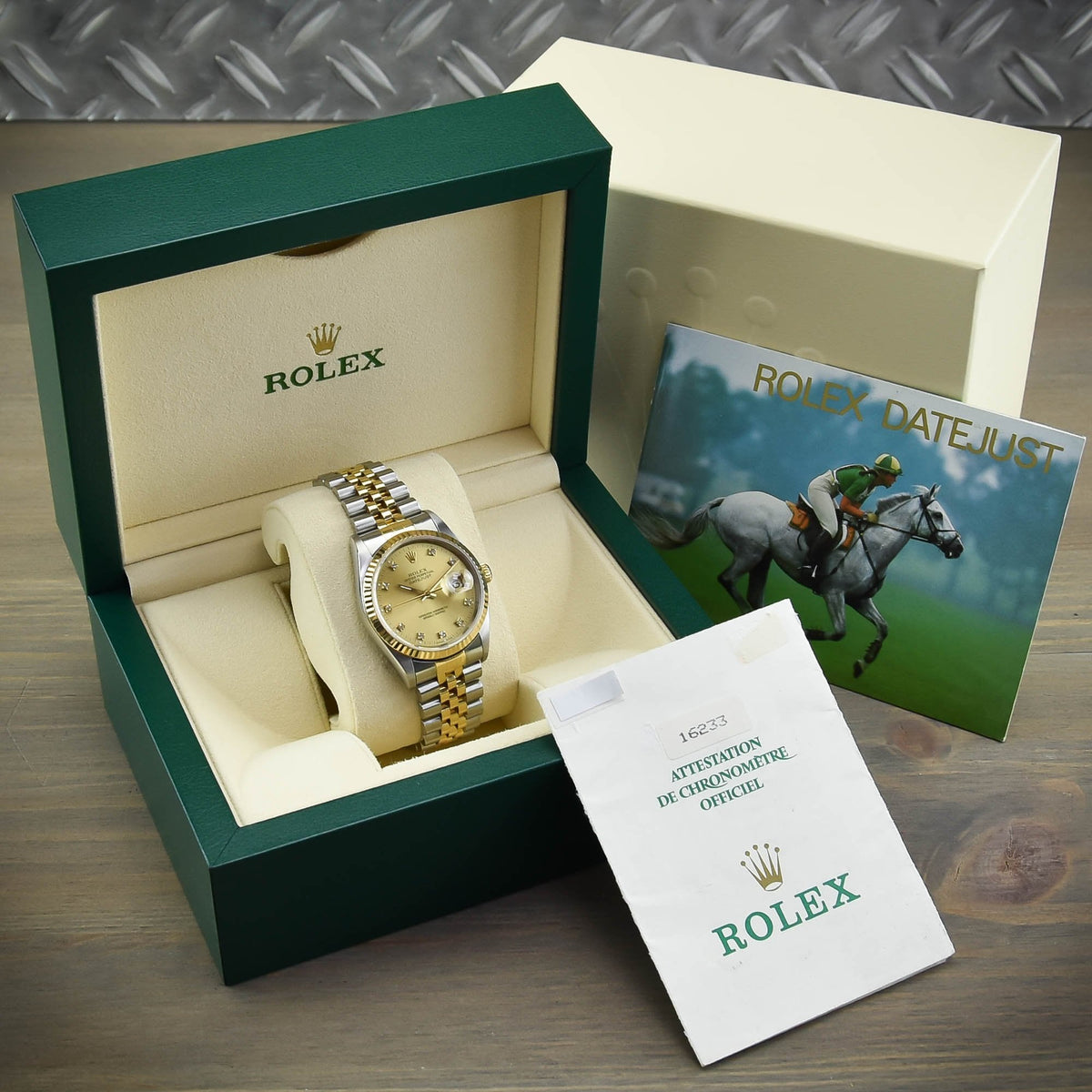 Datejust 16233 - Diamond Dot Dial - 1995