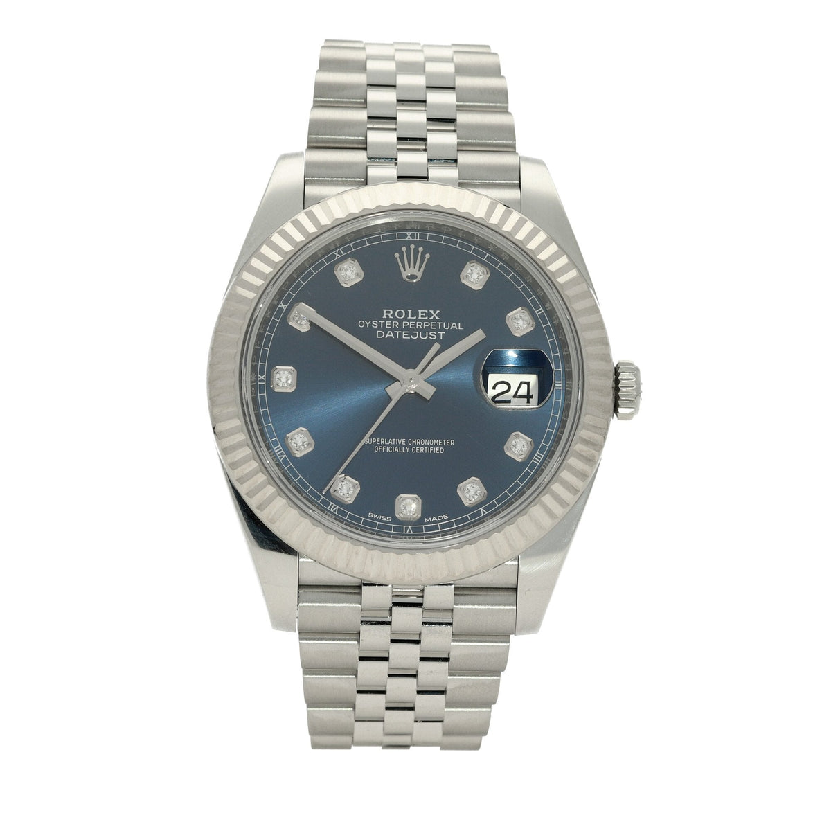 Datejust 126334 - Gents Watch - Diamond Dial - 2017