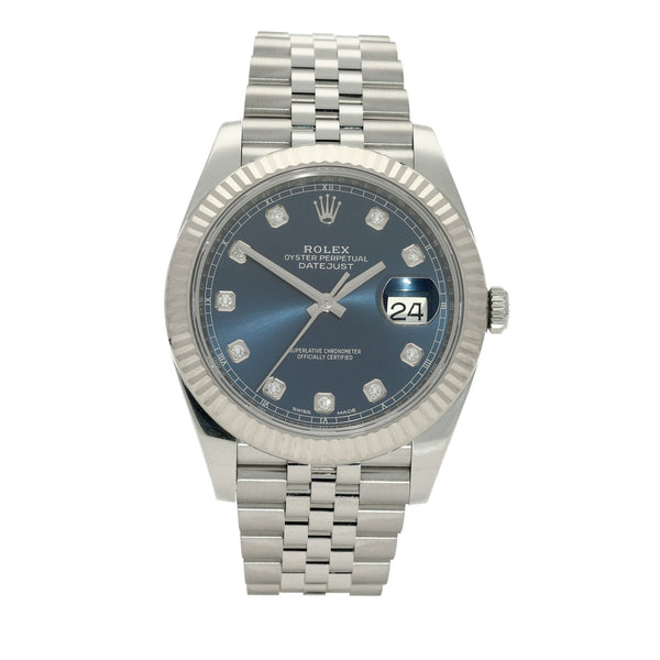 Datejust 126334 - Gents Watch - Diamond Dial - 2017