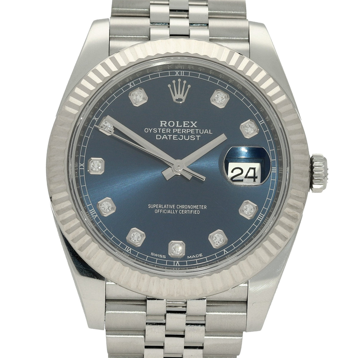 Datejust 126334 - Gents Watch - Diamond Dial - 2017