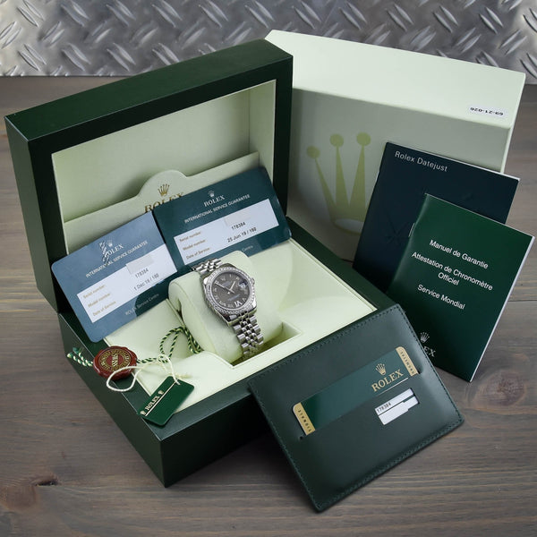 Datejust 178384 – Midsize Watch – Diamond Dial & Bezel - 2011