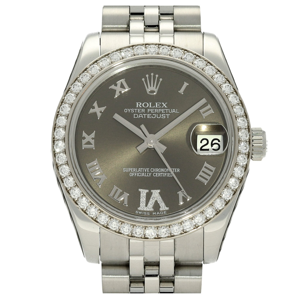 Datejust 178384 – Midsize Watch – Diamond Dial & Bezel - 2011
