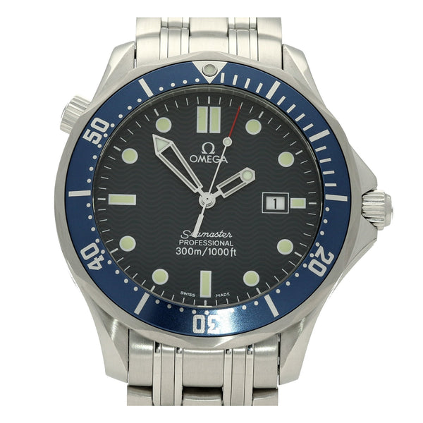 Seamaster 2541.80.00 - Gents Quartz Watch - Blue Dial - 1998