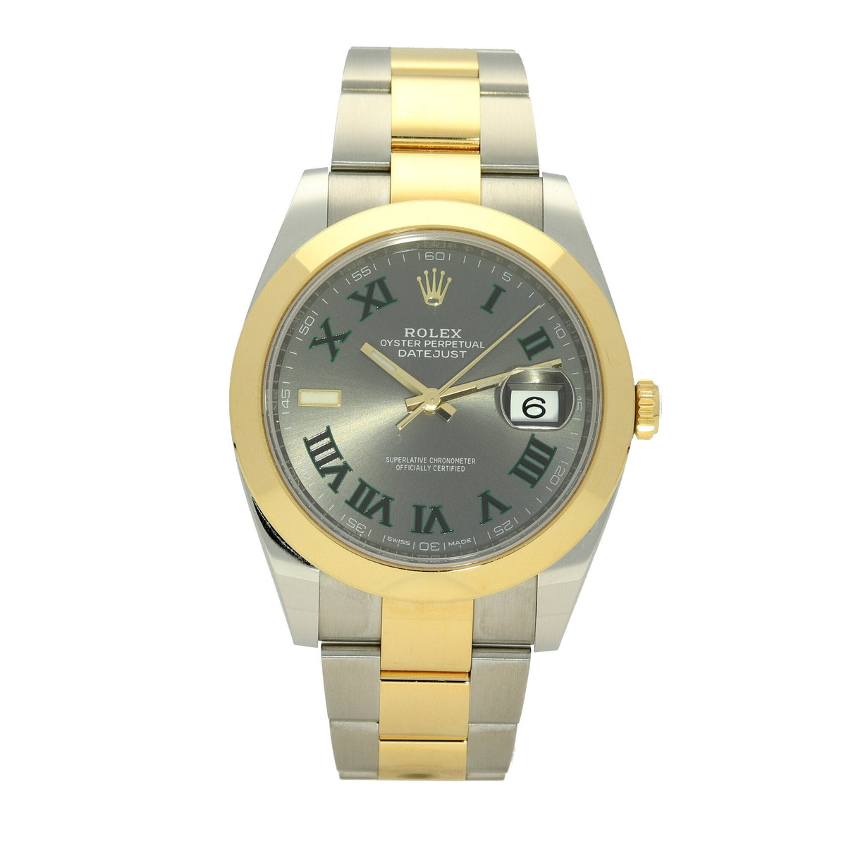 Datejust 41 126303 - Gents Watch - Wimbledon Dial - Unworn 2019