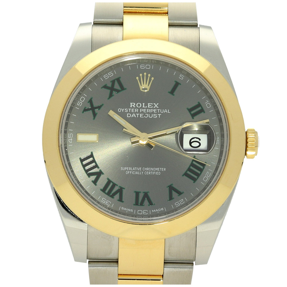 Datejust 41 126303 - Gents Watch - Wimbledon Dial - Unworn 2019