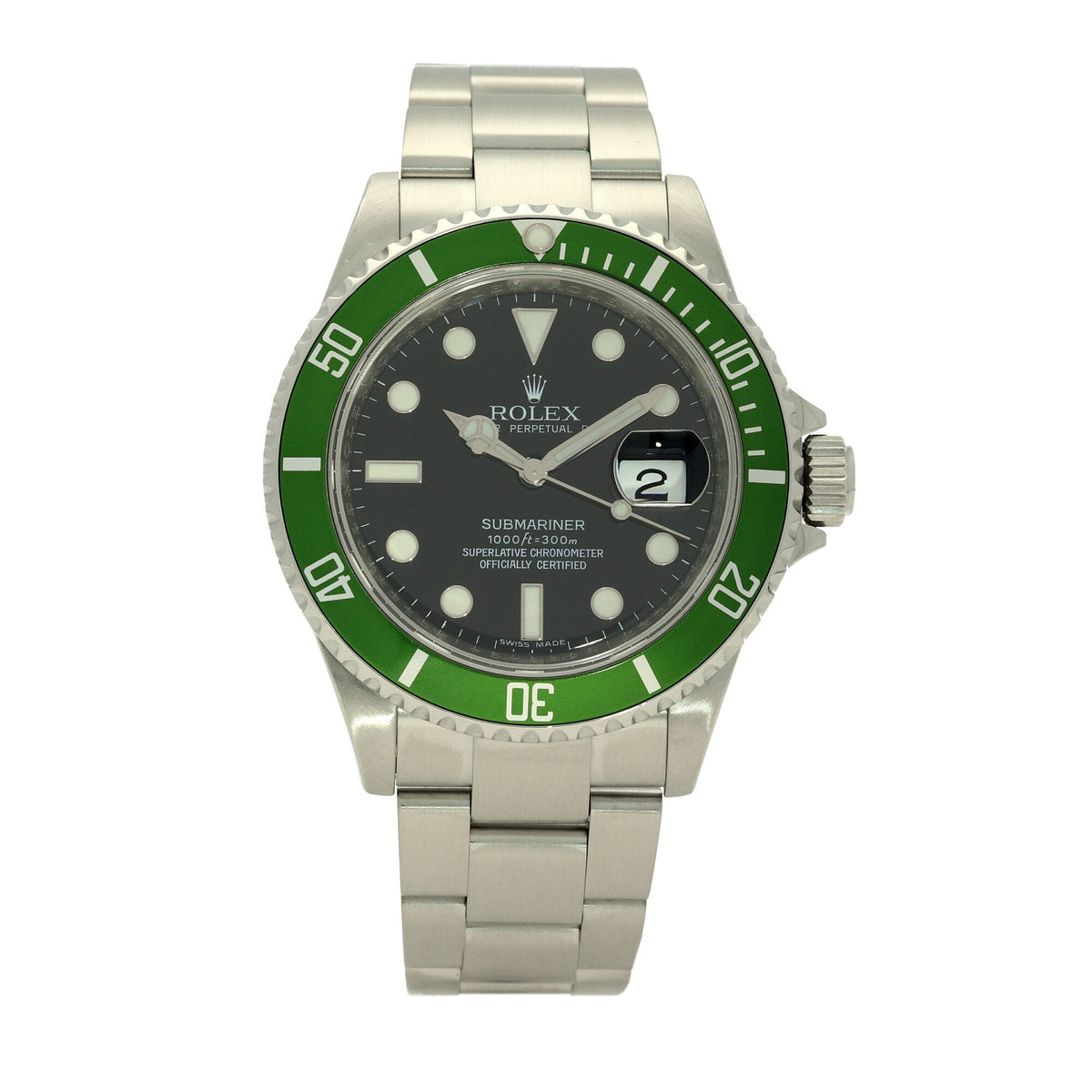 Submariner 16610LV 'Kermit' - Gents Watch - 2008