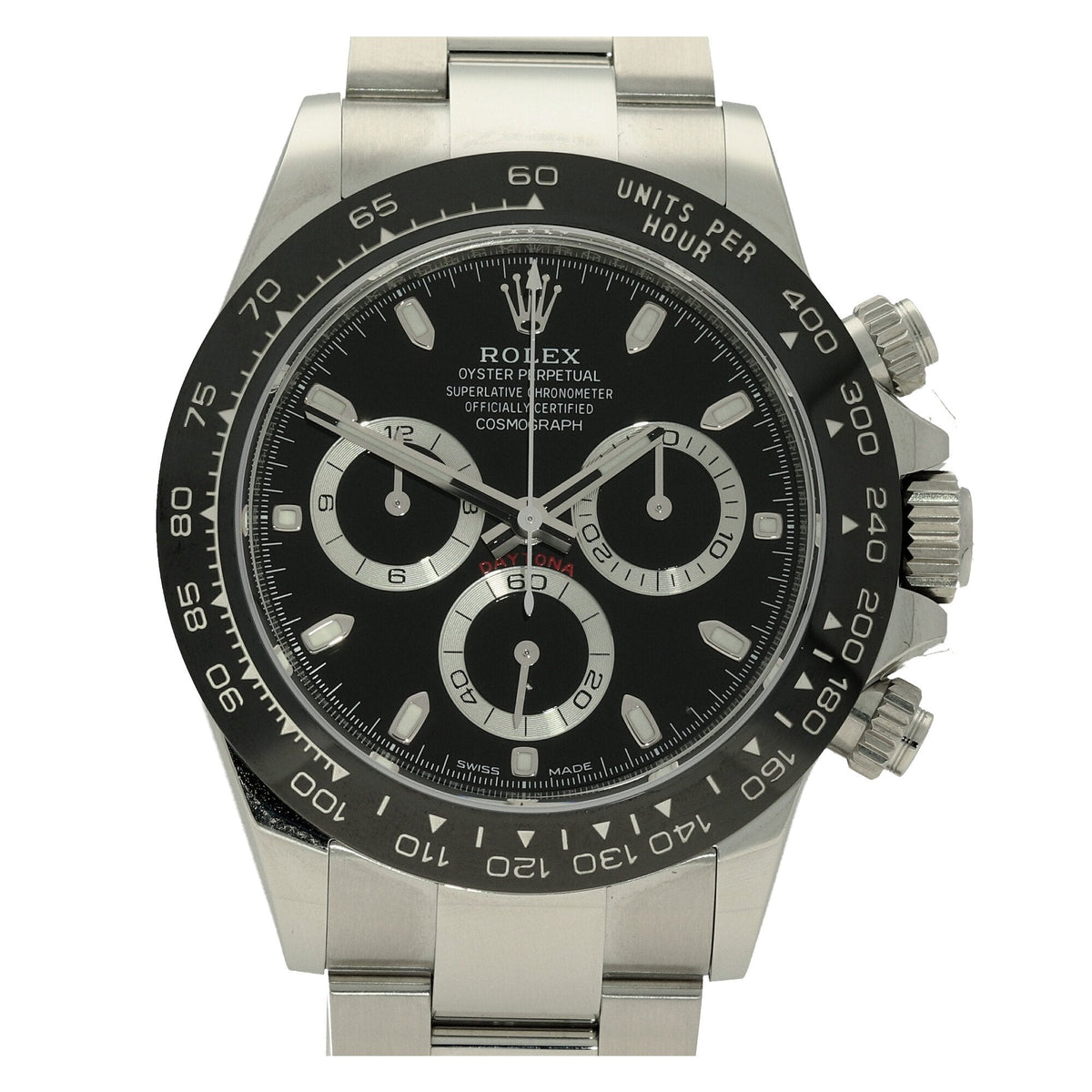 Cosmograph Daytona 116500LN - Black Dial - Unworn 2019
