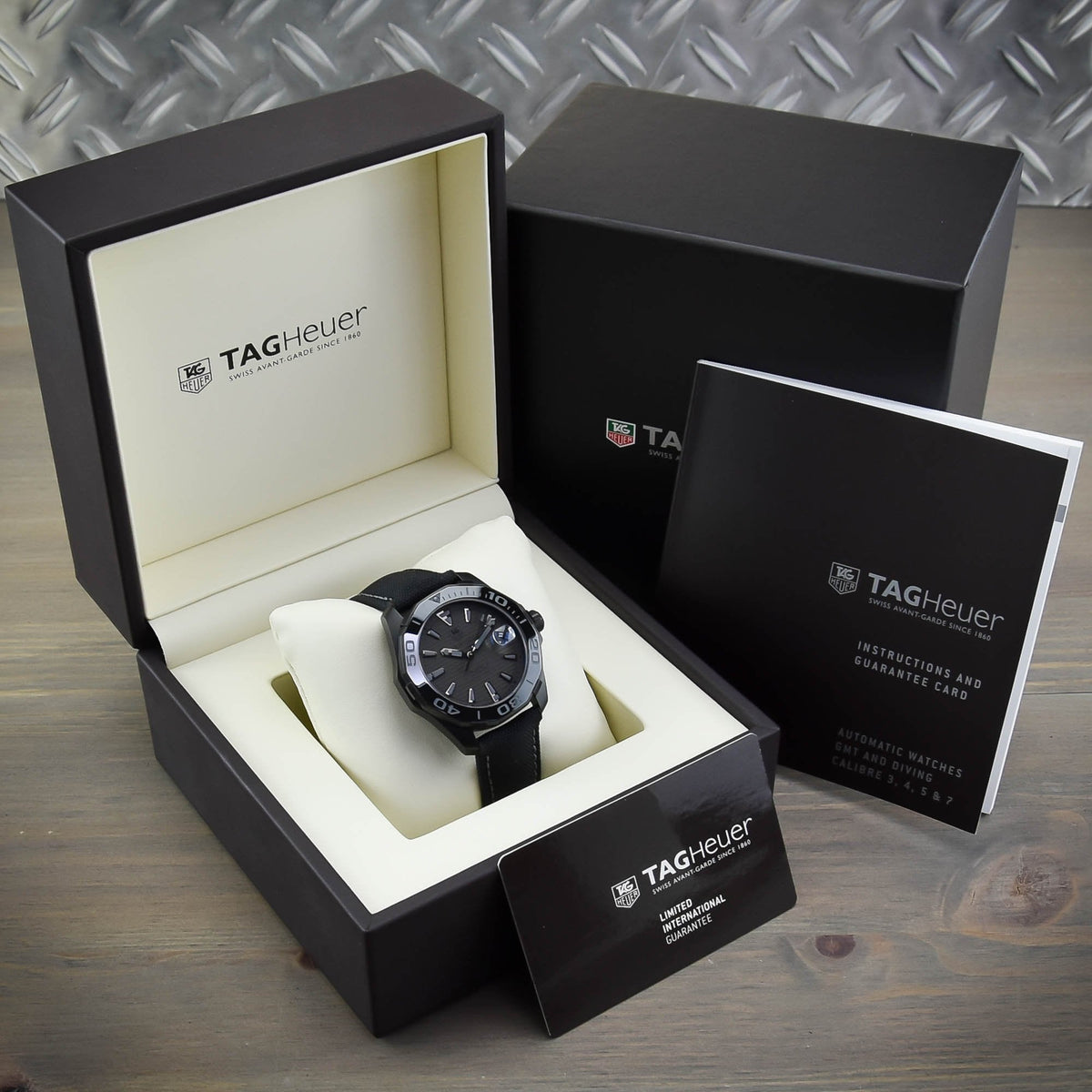 Aquaracer WAY218B - Gents Watch - Black Dial - 2016