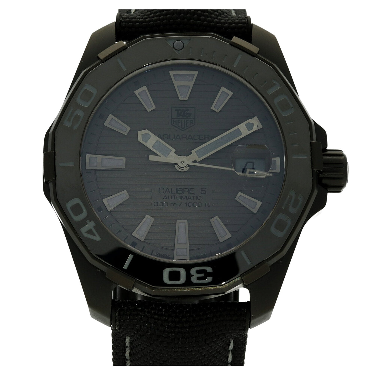 Aquaracer WAY218B - Gents Watch - Black Dial - 2016