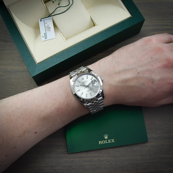 Datejust 41 126334 - Gents Watch - Silver Dial - 2019