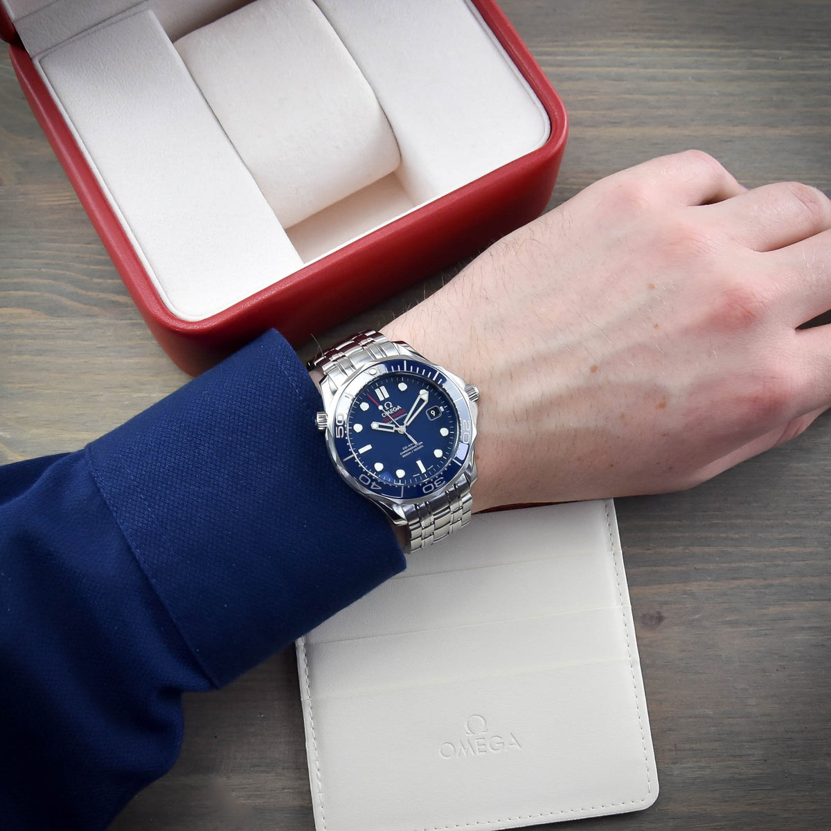 Seamaster 212.30.41.20.03.001 - Blue Dial - 2014