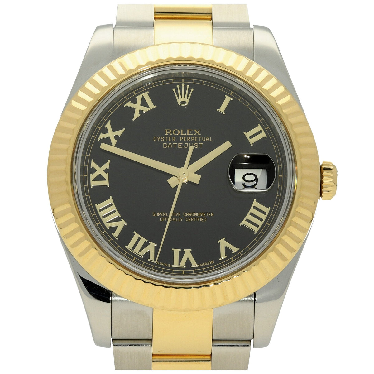 Datejust II 116333 - Gents Watch - Black Dial - 2013