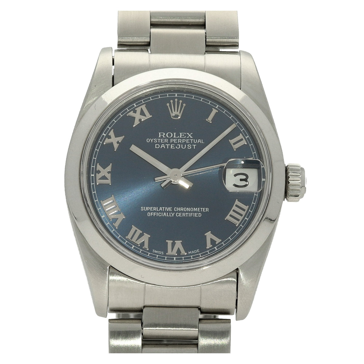 Datejust 68240 - Midsize Watch - Blue Dial - 1996