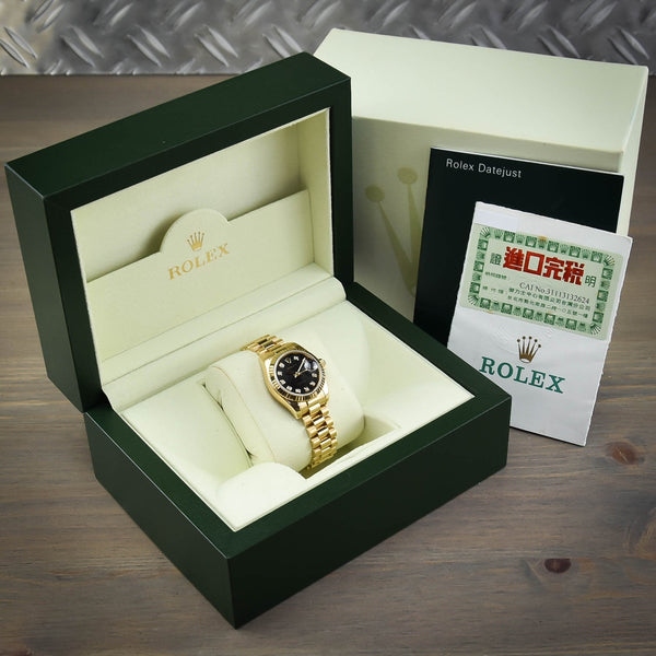 Datejust 179178 - Gold Watch - Diamond Dial - 2001