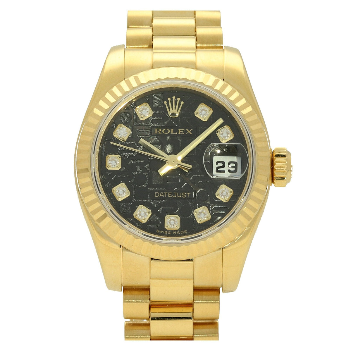 Datejust 179178 - Gold Watch - Diamond Dial - 2001