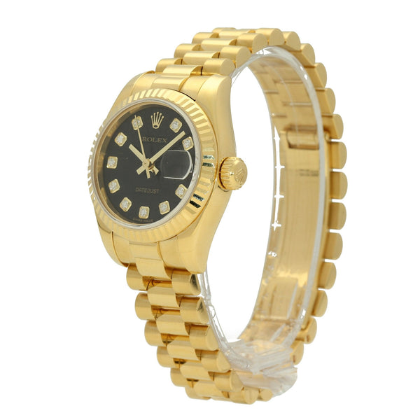 Datejust 179178 - Gold Watch - Diamond Dial - 2001