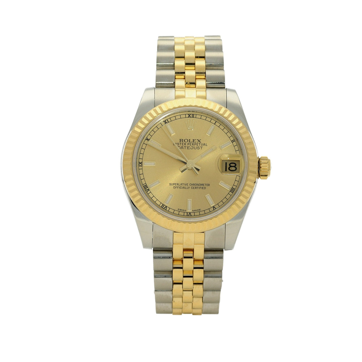 Datejust 178273 - Midsize Watch - Champagne Dial - 2016