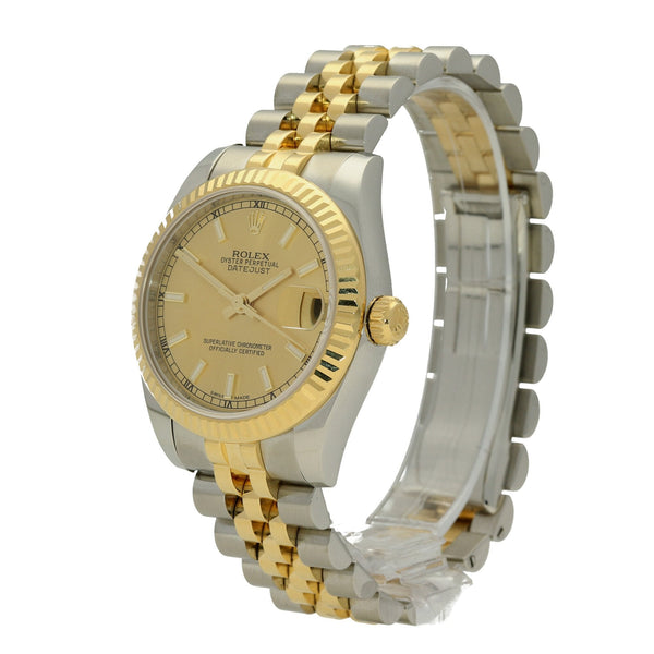 Datejust 178273 - Midsize Watch - Champagne Dial - 2016